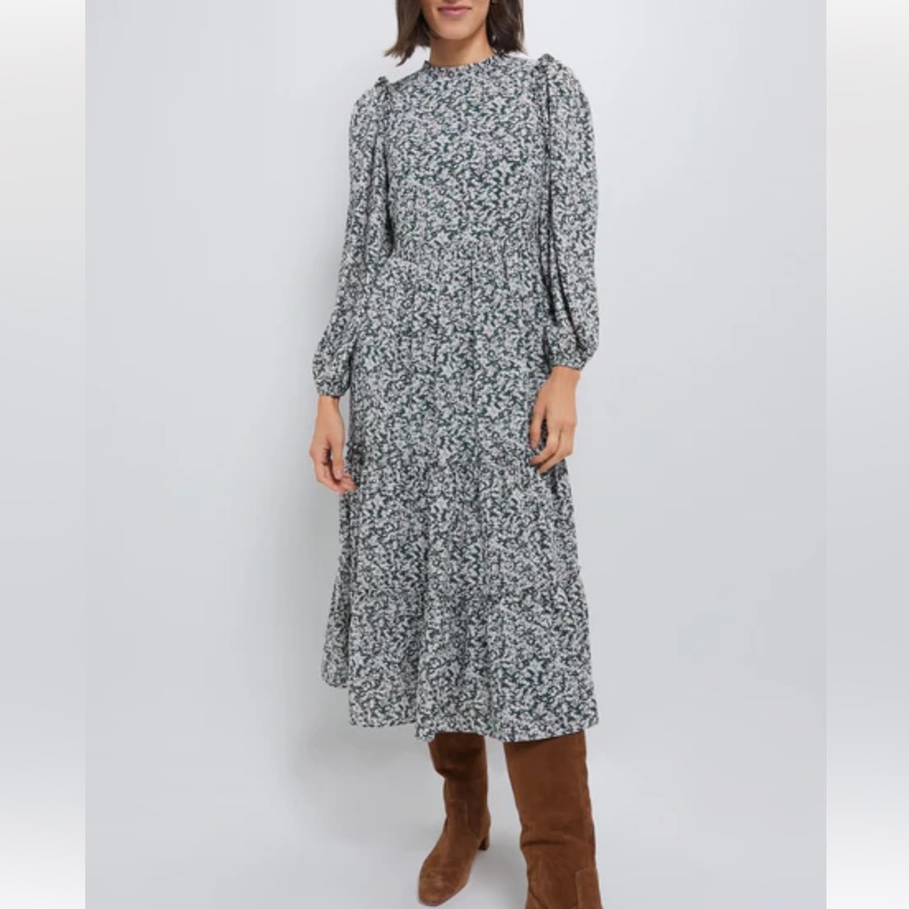 Hyacinth House Floral Print Long Sleeve Dress NWT